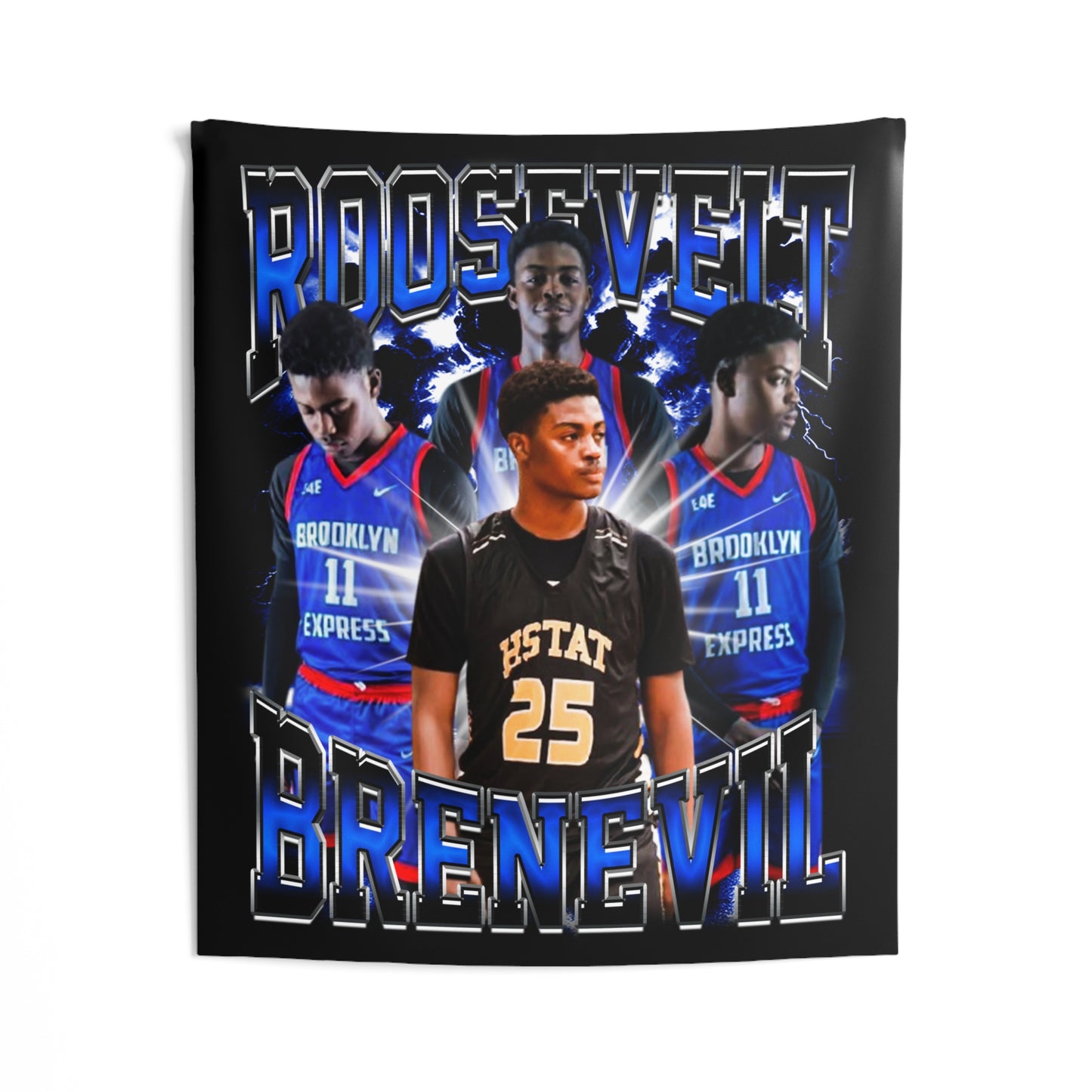 Roosevelt Brenevil Tapestry 50” x 60”