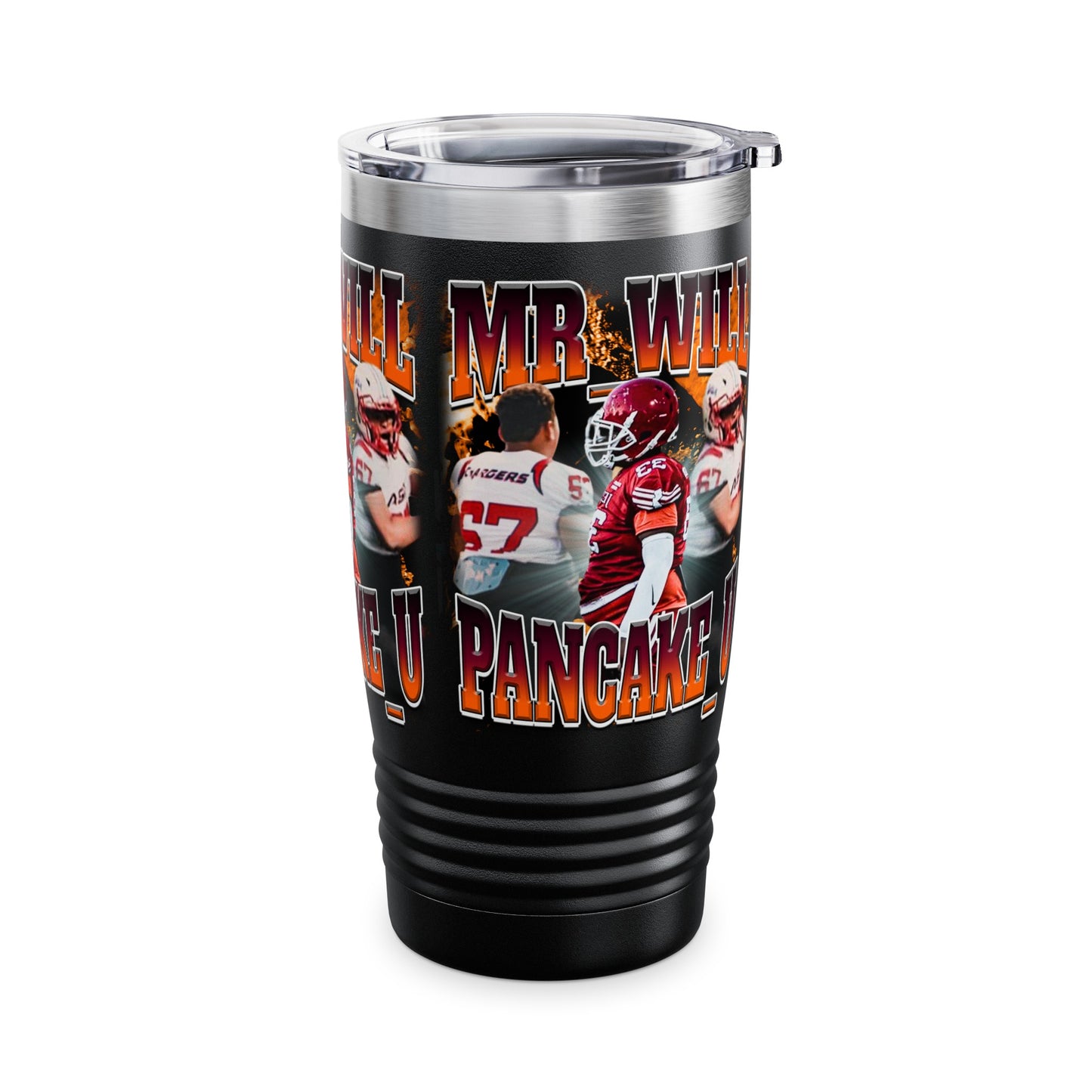 Mr_will Pancake_u Stainless Steal Tumbler