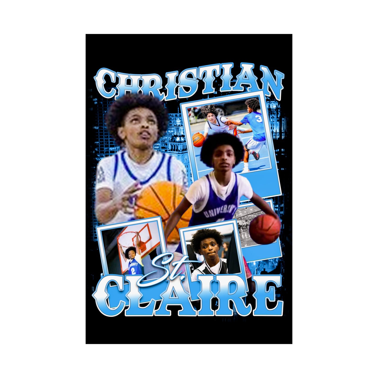 Christian St. Claire Poster 24" x 36"