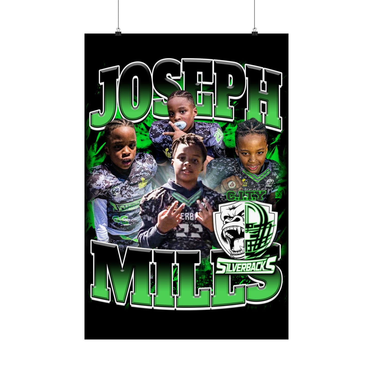 Joseph Mills Poster 24" x 36"