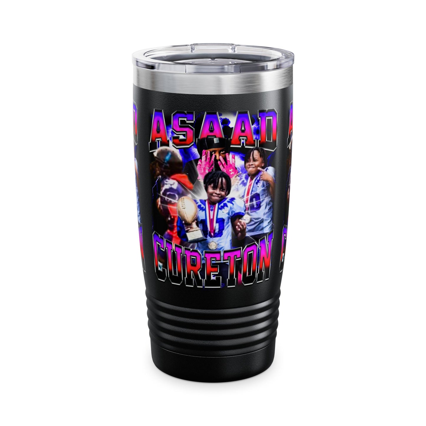 Asaad Cureton Stainless Steal Tumbler