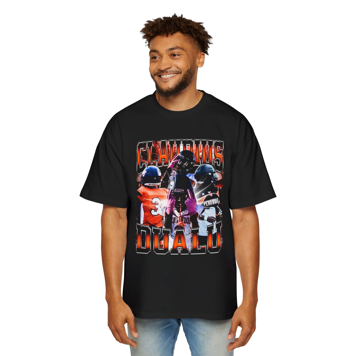 Claudius Dualu Oversized Retro Tee