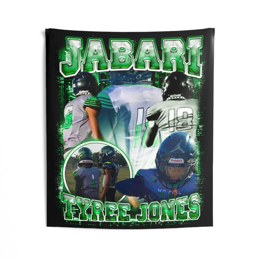 Jabari Tyree Jones Tapestry 50” x 60”