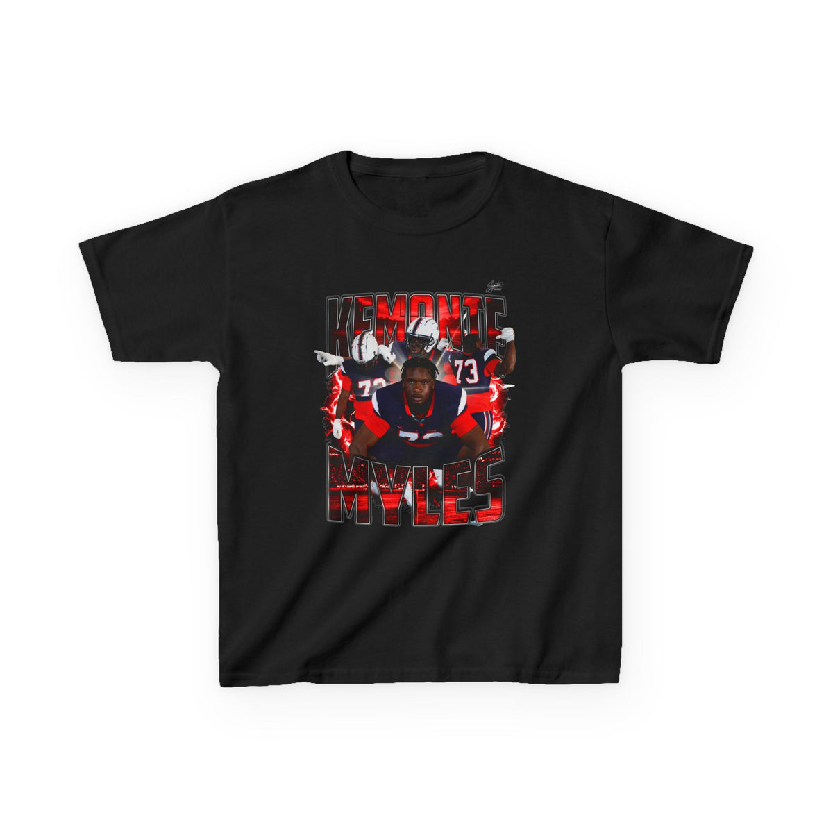 Kemonte Myles Youth Heavy Cotton Tee
