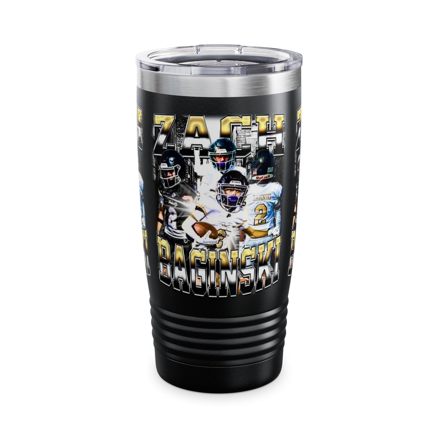 Zach Baginski Stainless Steal Tumbler