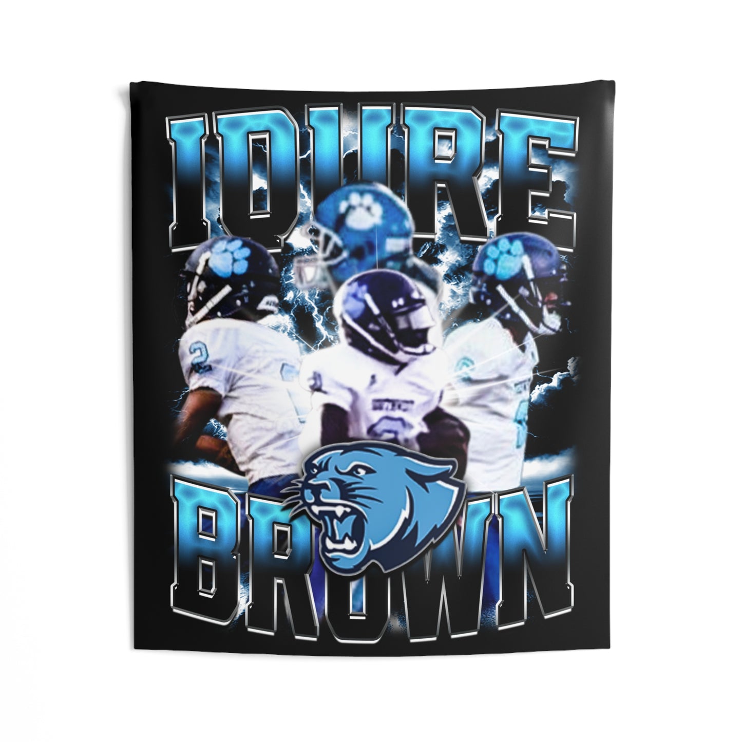 Iqure Brown Tapestry 50” x 60”
