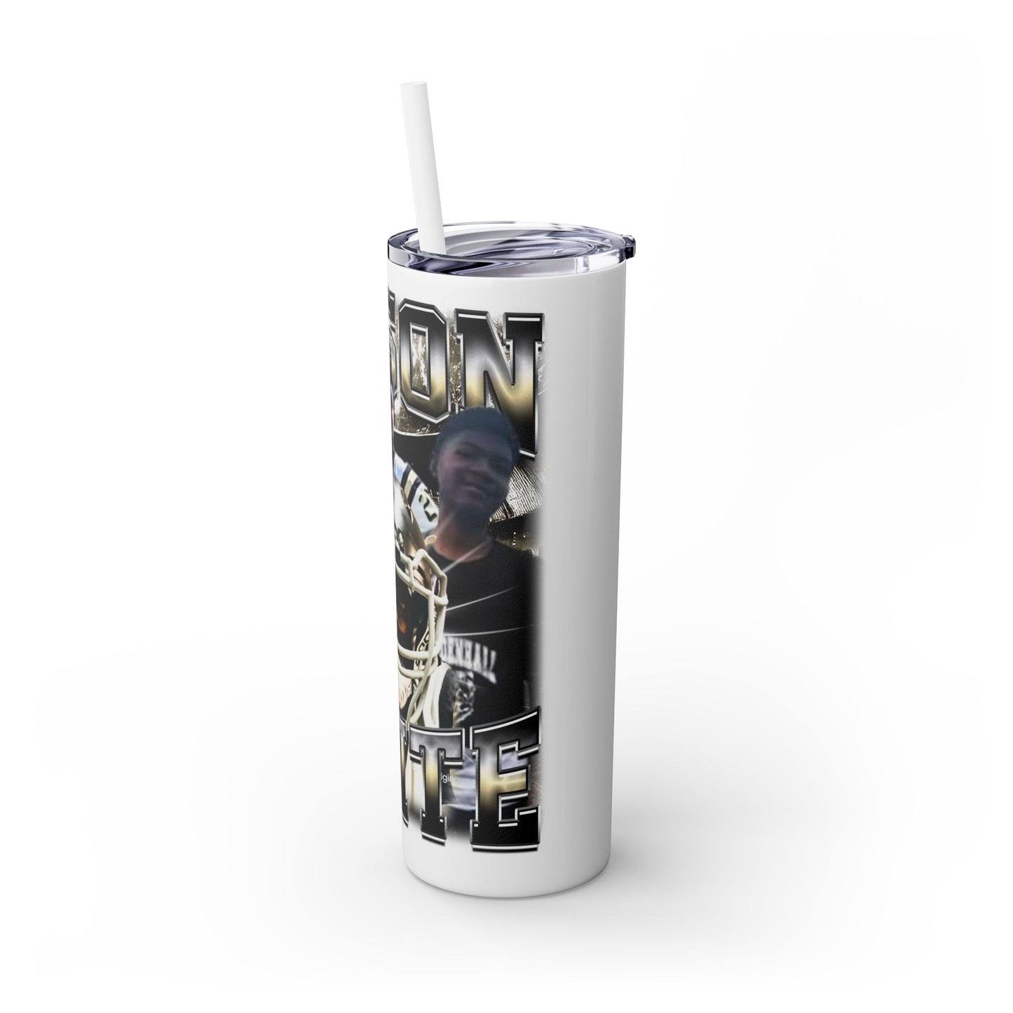 Kason White Stainless Steal Tumbler