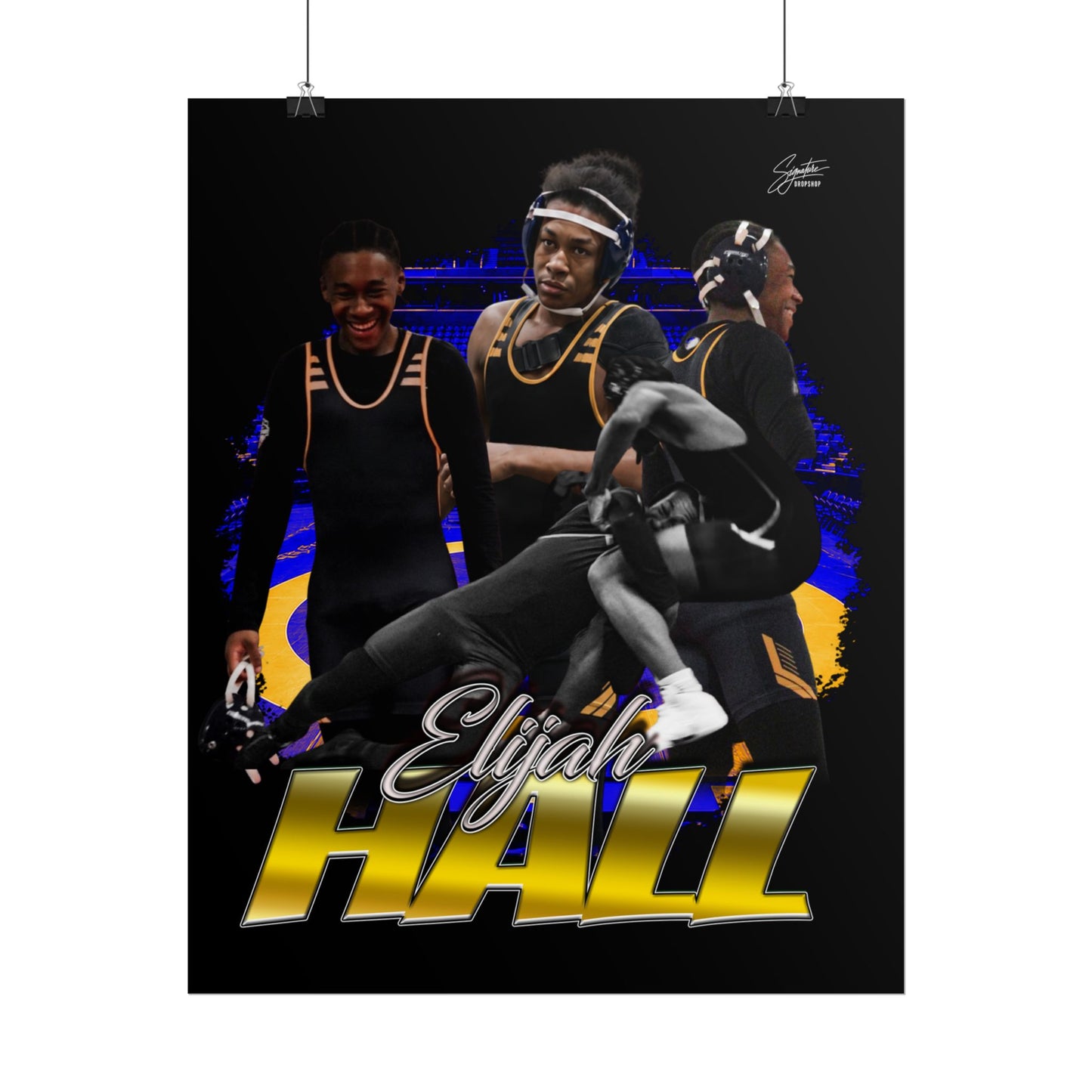 Elijah Hall Poster