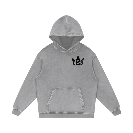 Charles Brooks III Acid Wash Oversized Hoodie