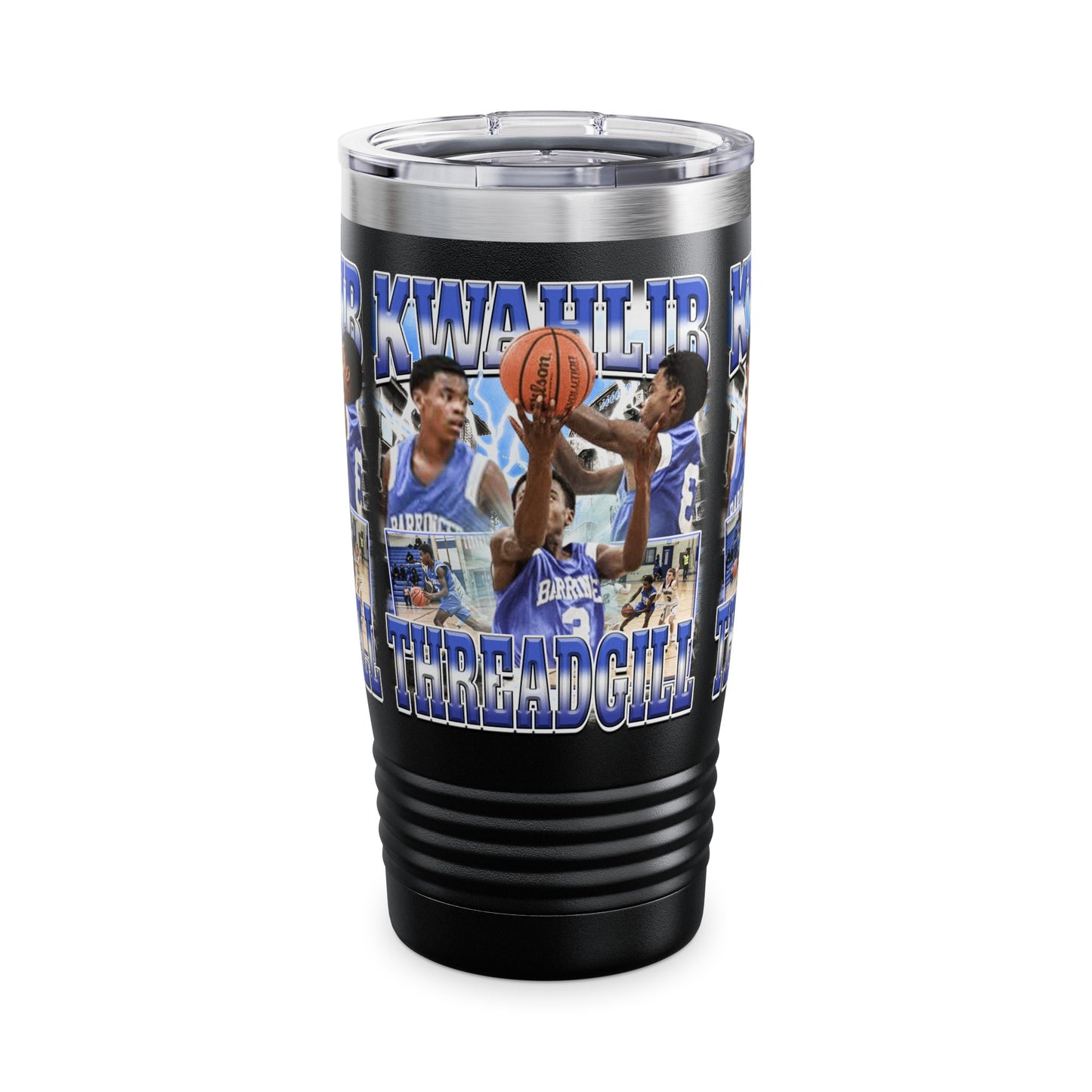 Kwahlib Threadgill Stainless Steal Tumbler