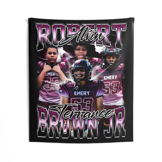 Robert Alvin Terrance Brown Jr Tapestry 50” x 60”