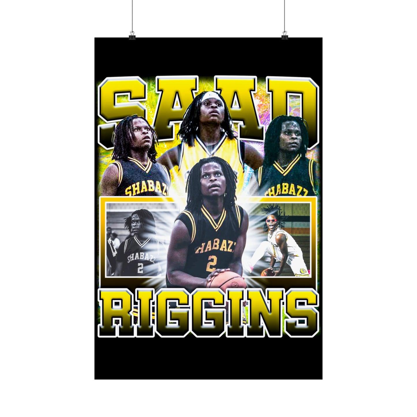 Saad Riggins Poster 24" x 36"