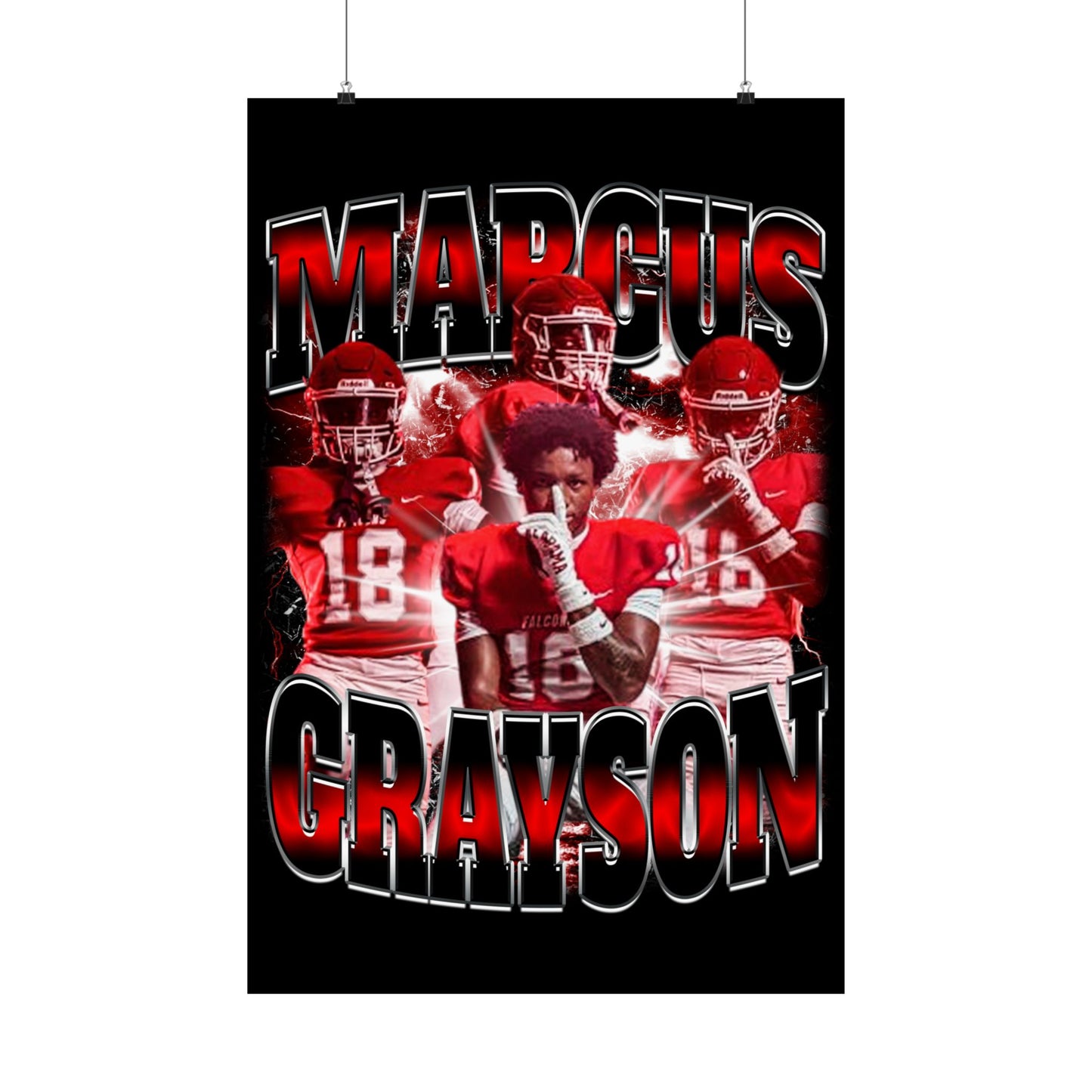 Marcus Grayson Poster 24" x 36"