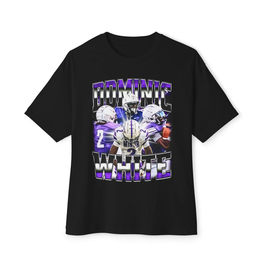 Dominic White Oversized Vintage Tee