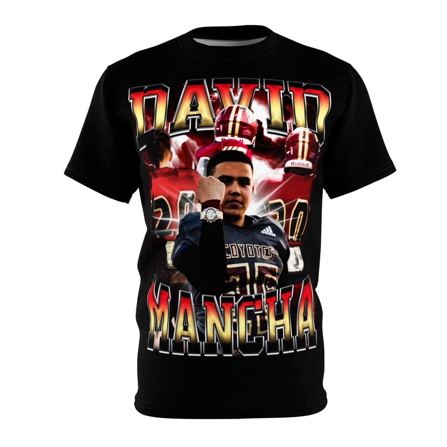 David Mancha Vintage Full Print Tee