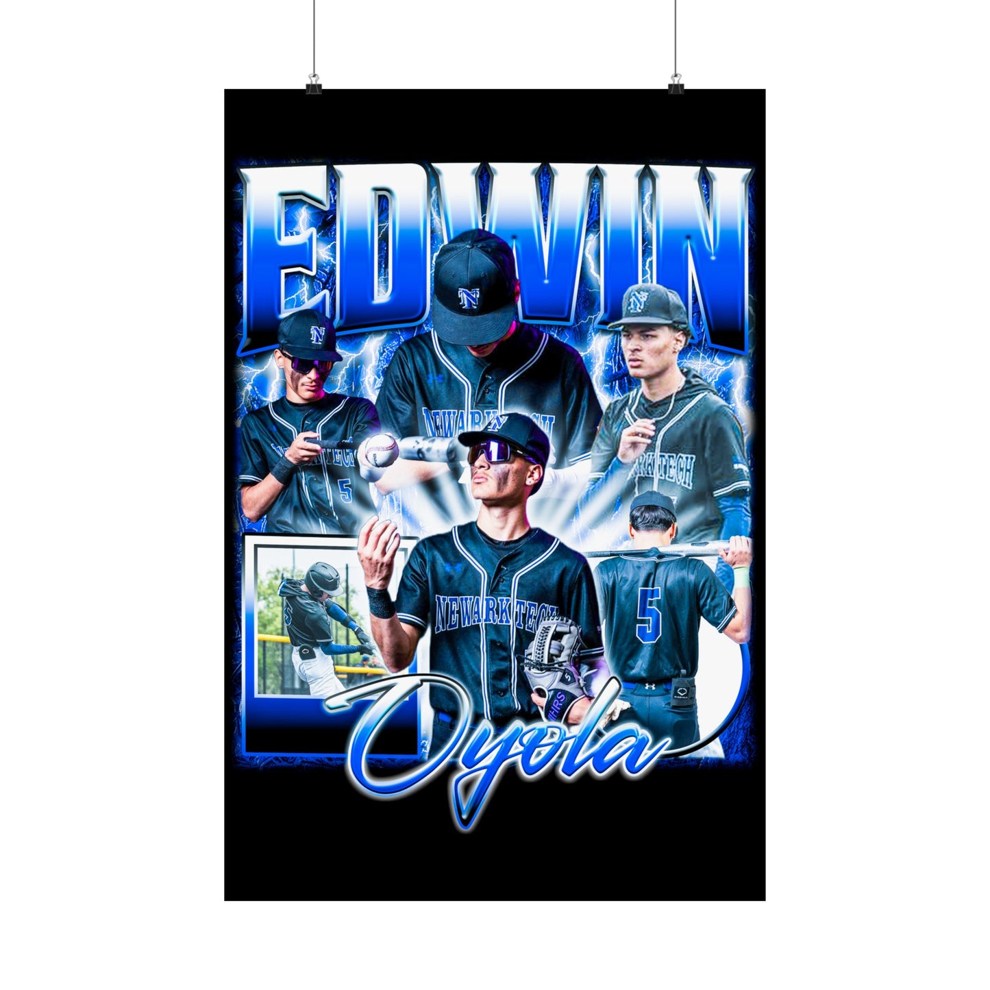 Edwin Oyola Poster 24" x 36"