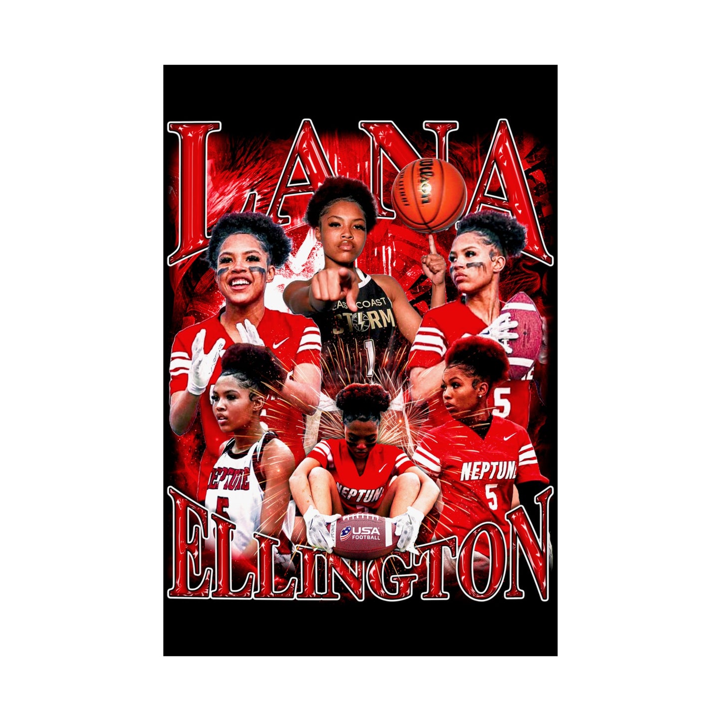 Lana Ellington Poster 24" x 36"