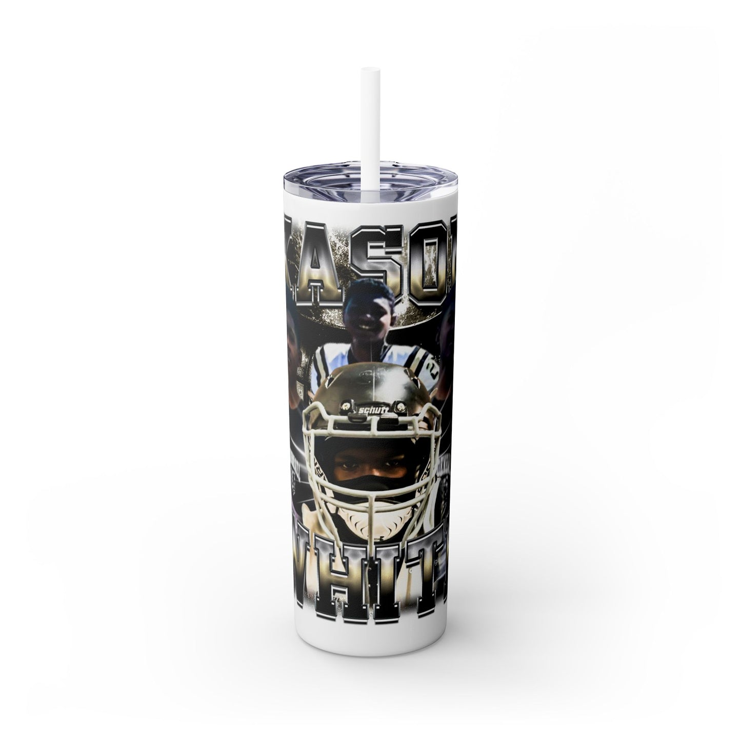 Kason White Stainless Steal Tumbler