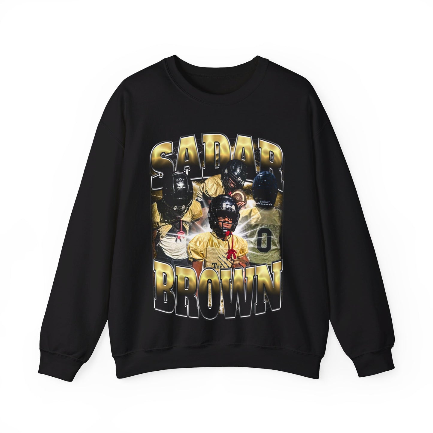 Sadar Brown Crewneck Sweatshirt