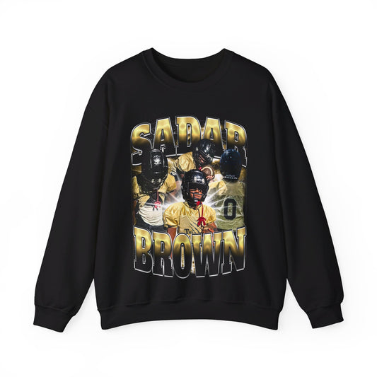Sadar Brown Crewneck Sweatshirt