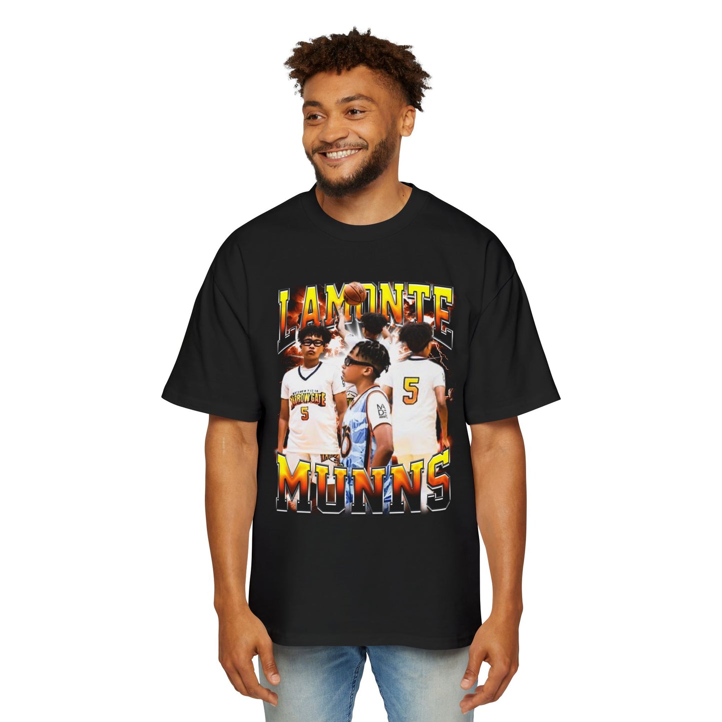 Lamonte Munns Oversized Retro Tee