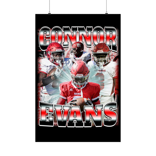 Connor Evans Poster 24" x 36"