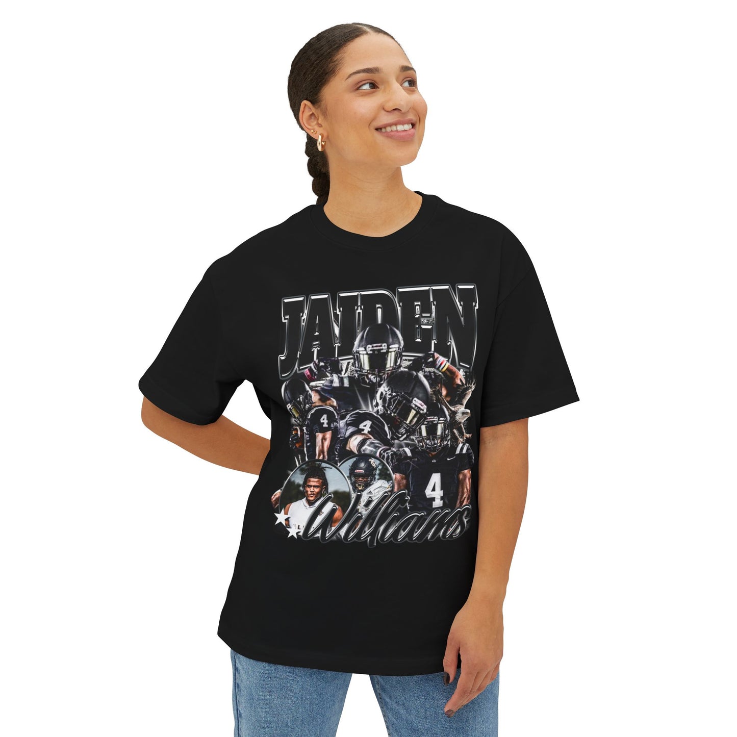Jaiden Williams Oversized Vintage Tee
