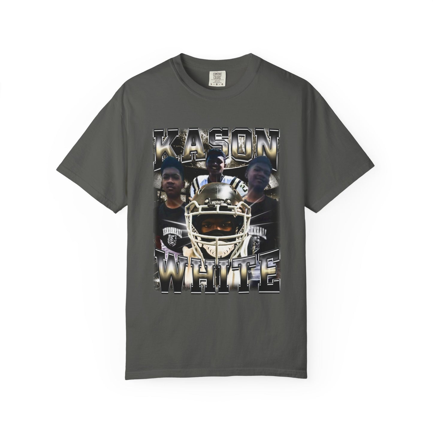 Kason White Heavyweight Premium Tee