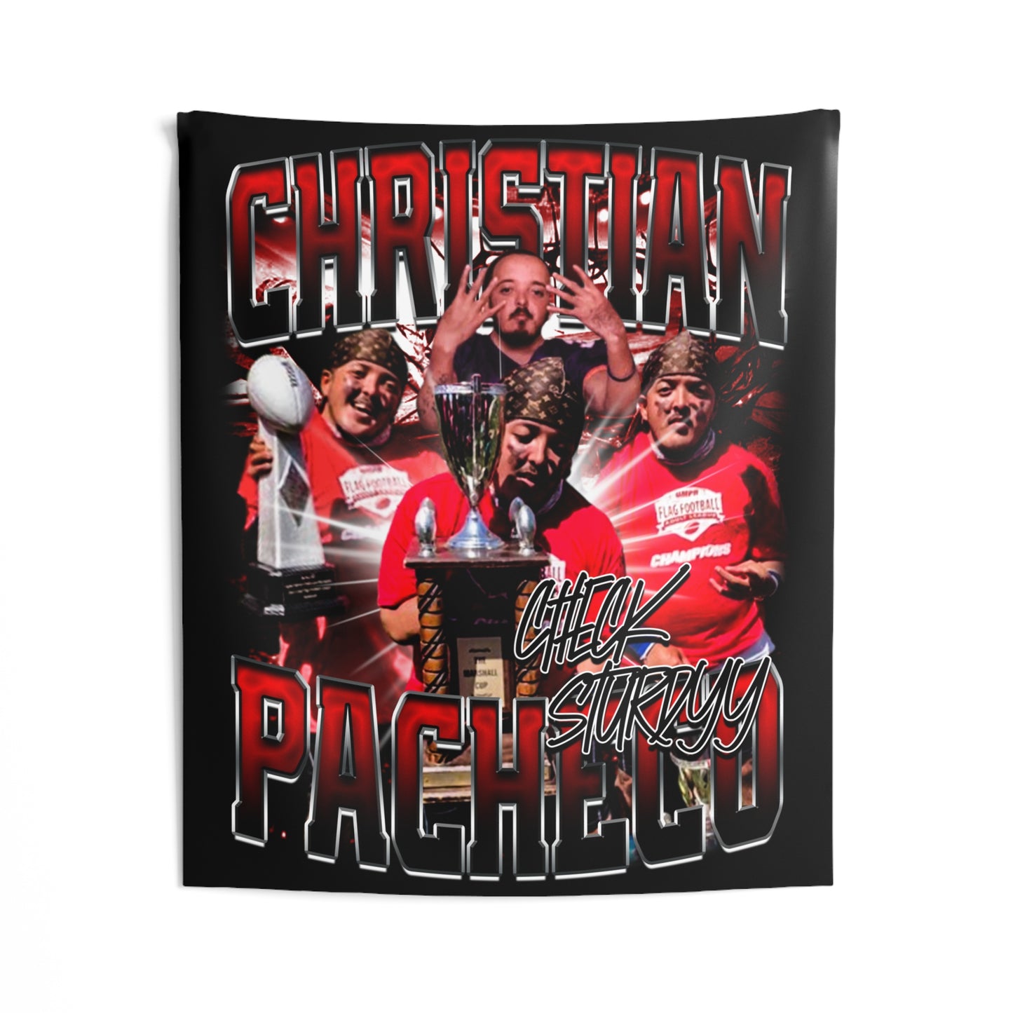 Christian Pacheco Tapestry 50” x 60”