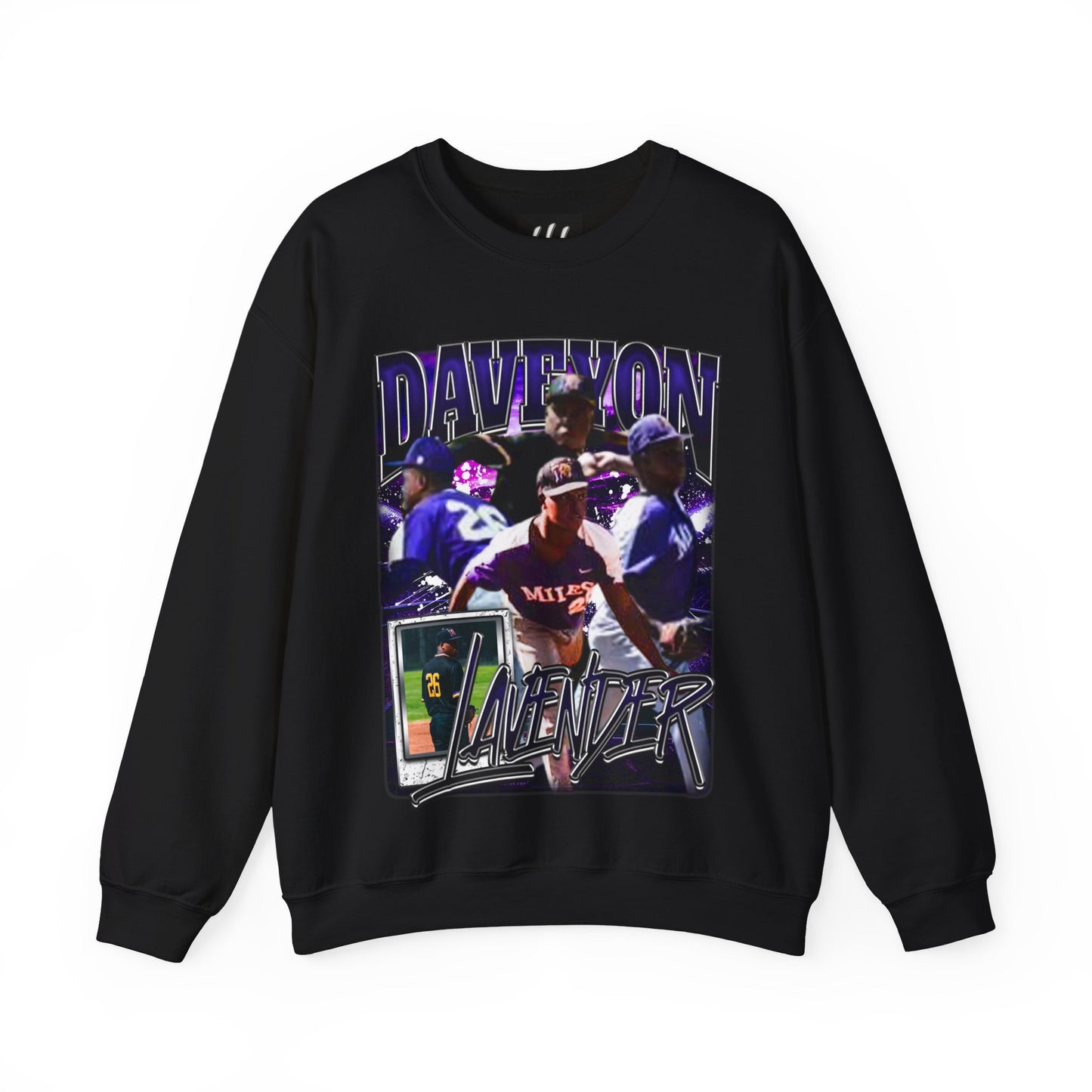 Daveyon lavender Crewneck Sweatshirt