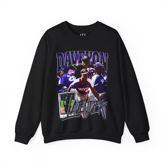 Daveyon lavender Crewneck Sweatshirt