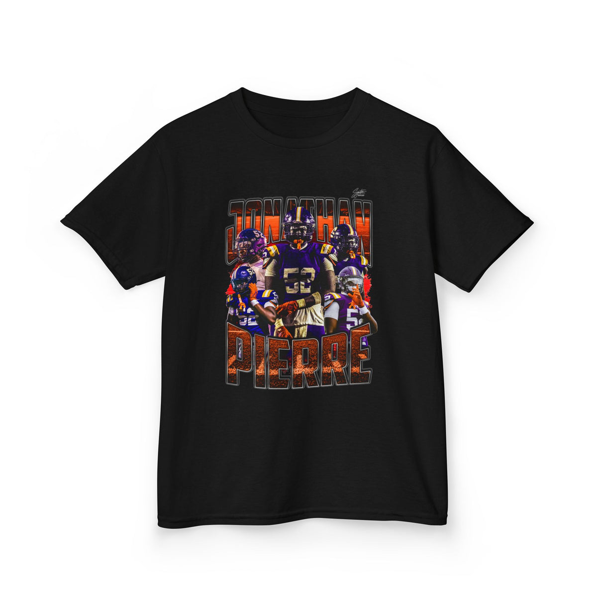 Jonathan Pierre Youth Heavy Cotton Tee