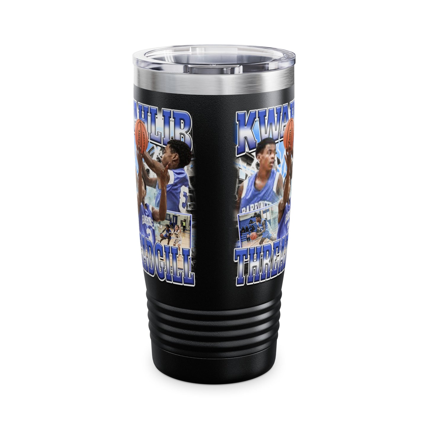 Kwahlib Threadgill Stainless Steal Tumbler