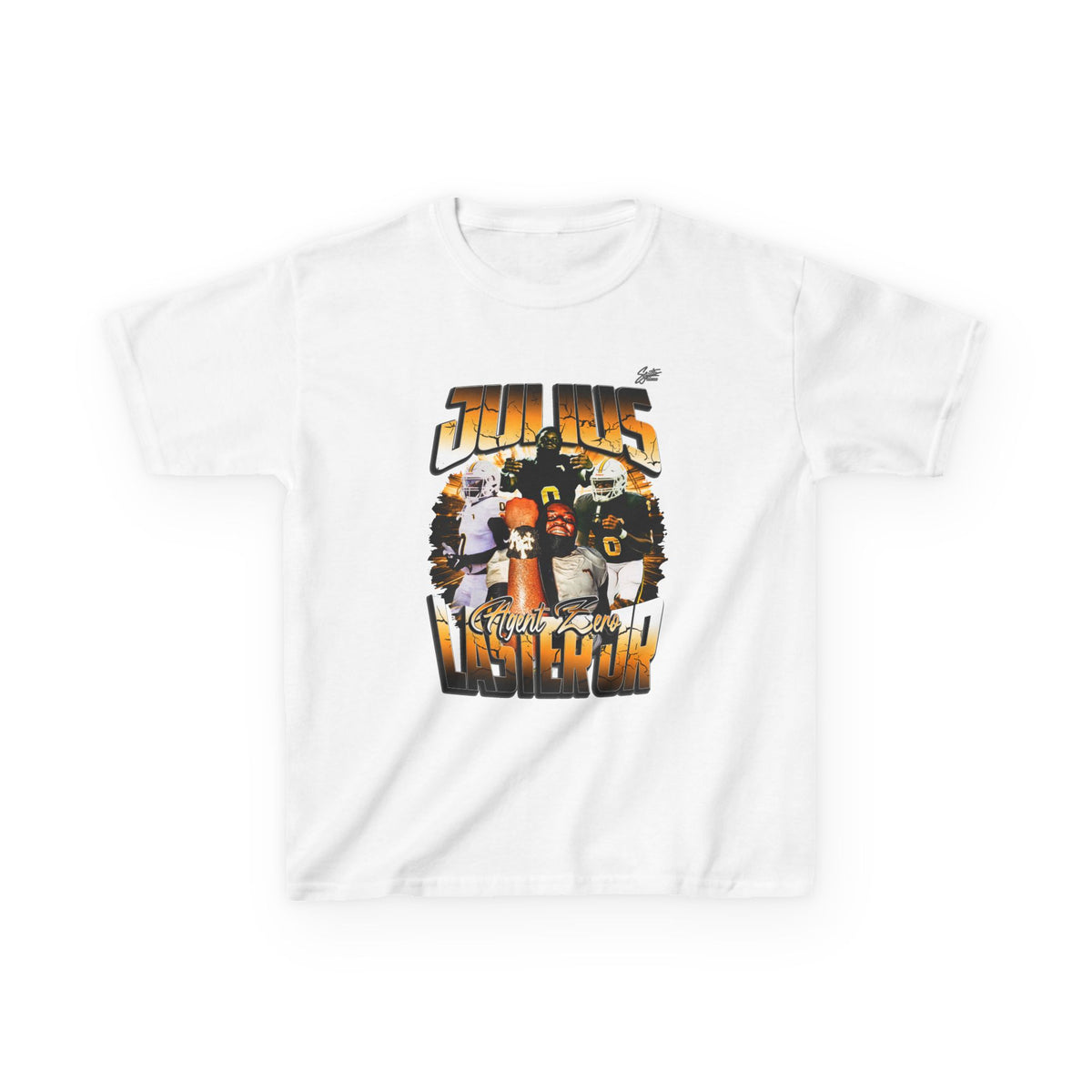 Julius Laster Jr Youth Heavy Cotton Tee