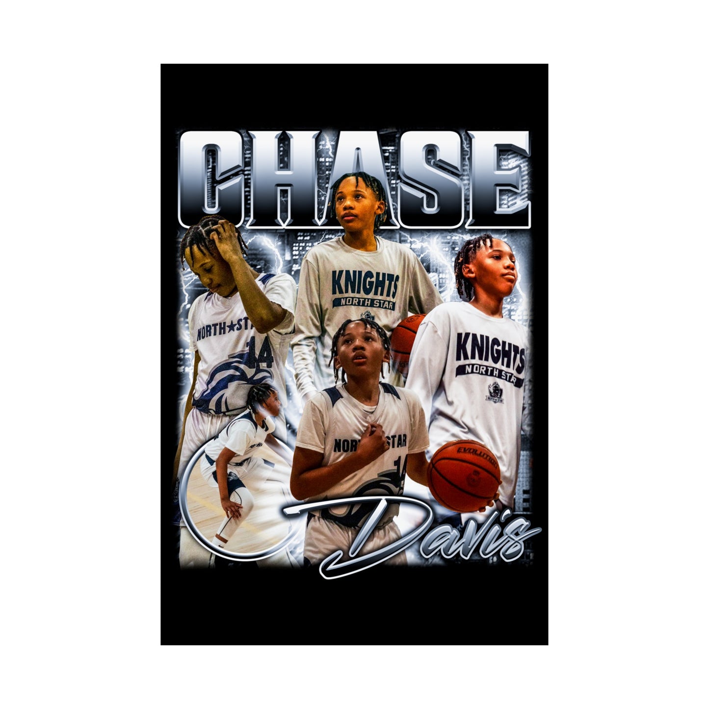 Chase Davis Poster 24" x 36"