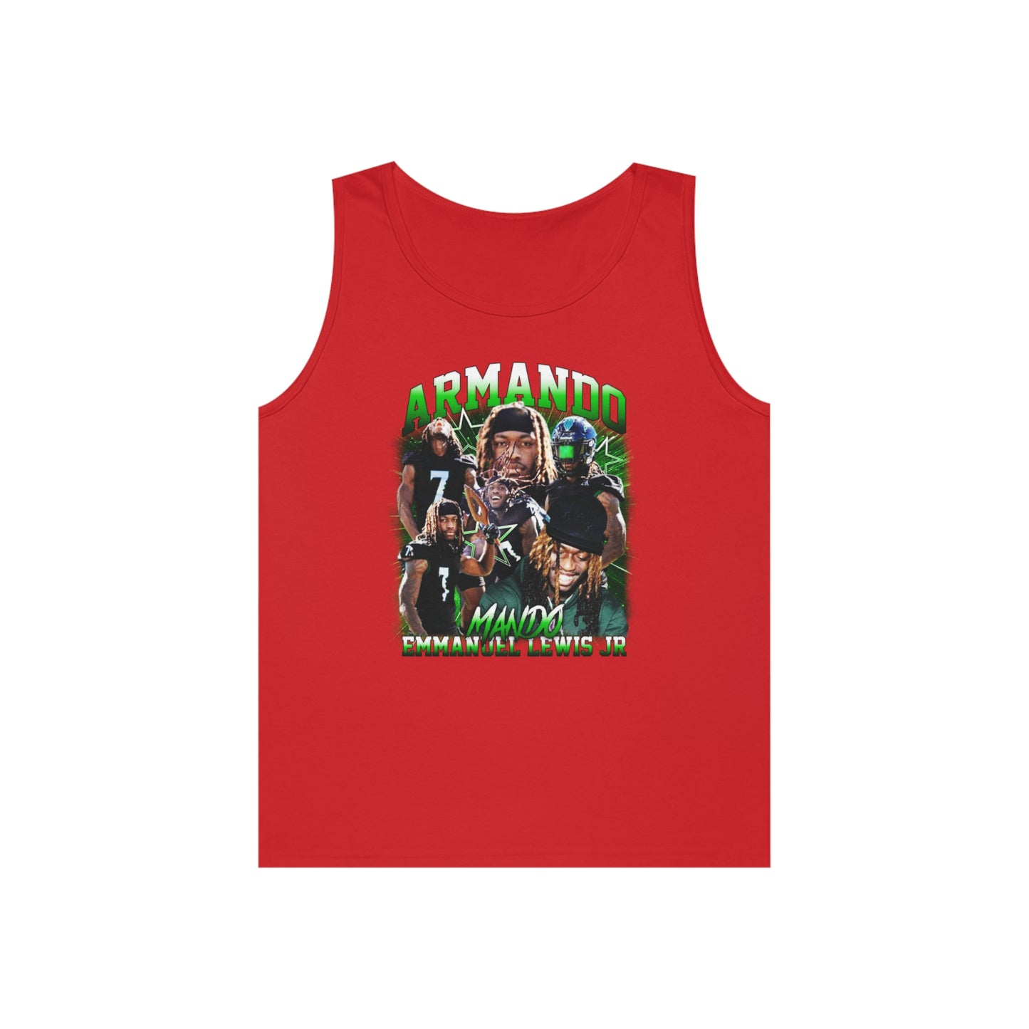 Armando Emmanuel Lewis Jr Heavy Cotton Tank Top