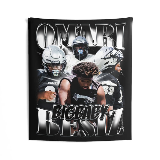 Omari Besiz Tapestry 50” x 60”