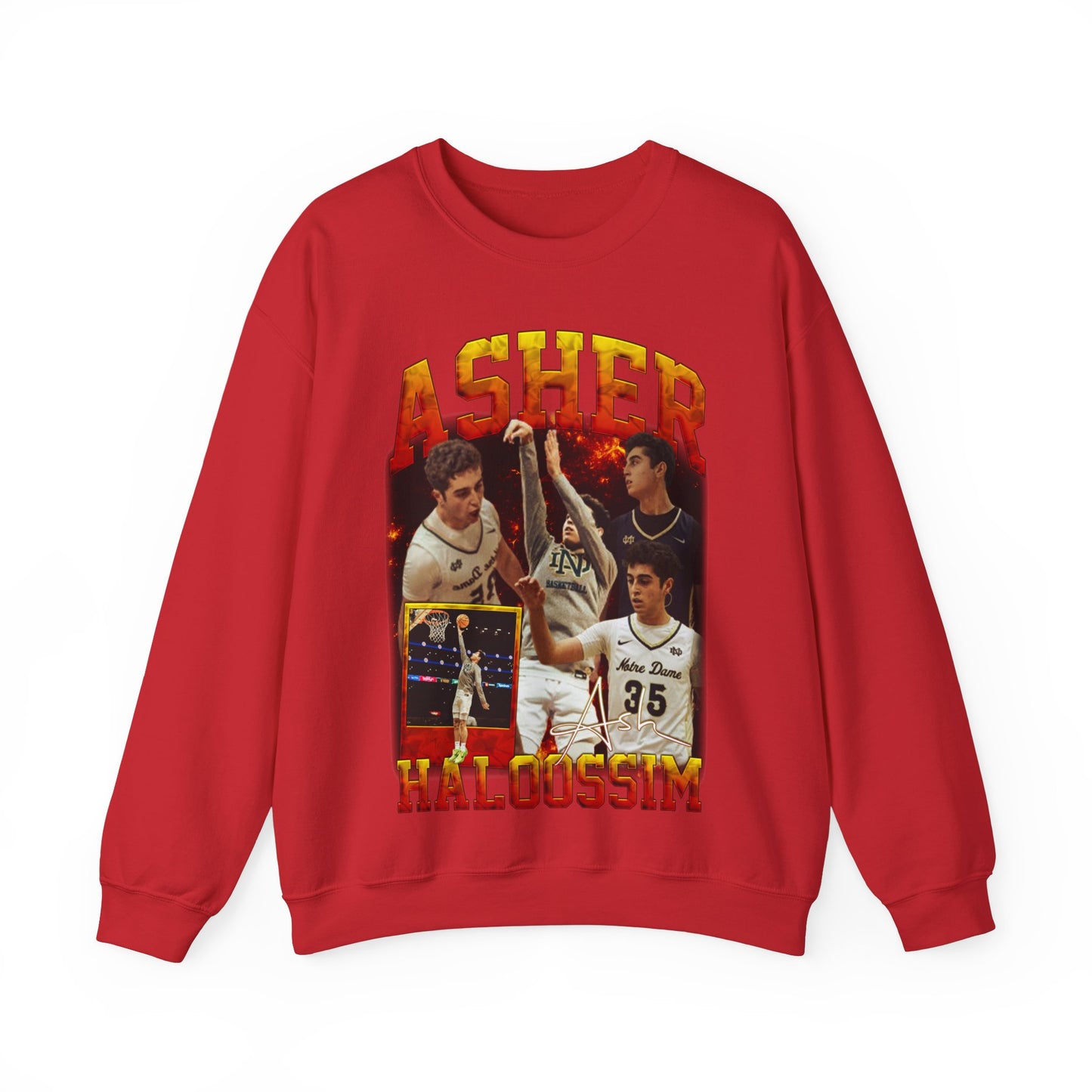 Asher Haloossim Crewneck Sweatshirt