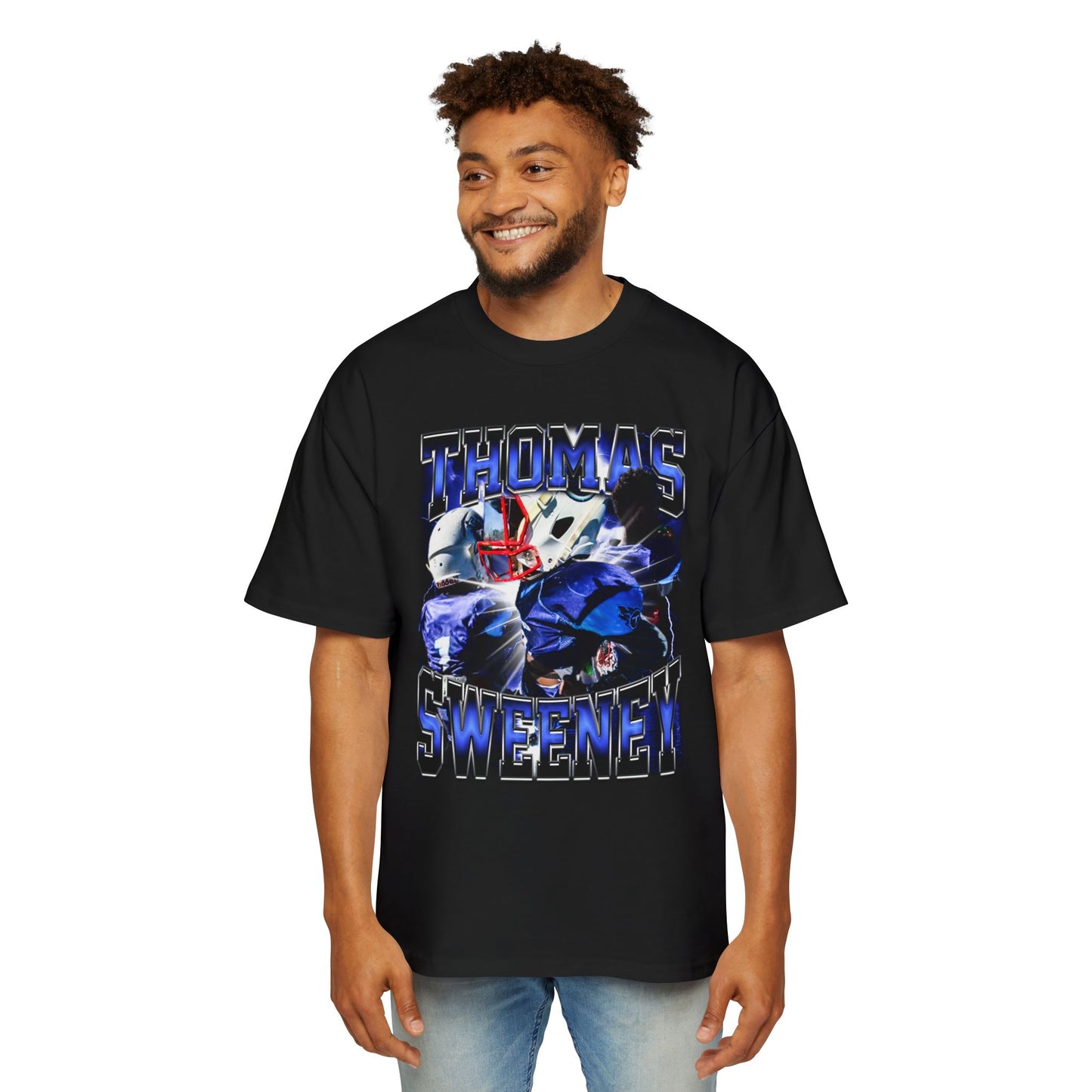 Thomas Sweeney Oversized Retro Tee