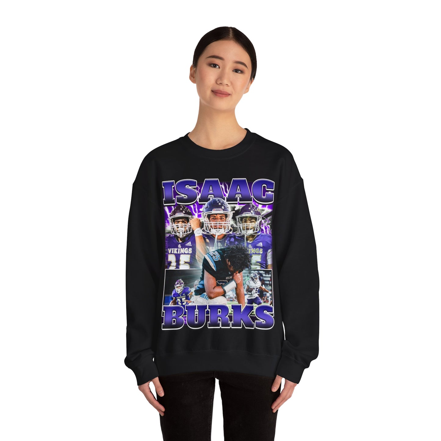 Isaac Burks Crewneck Sweatshirt