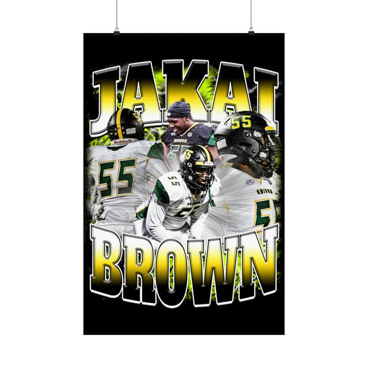 Jakai Brown Poster 24" x 36"