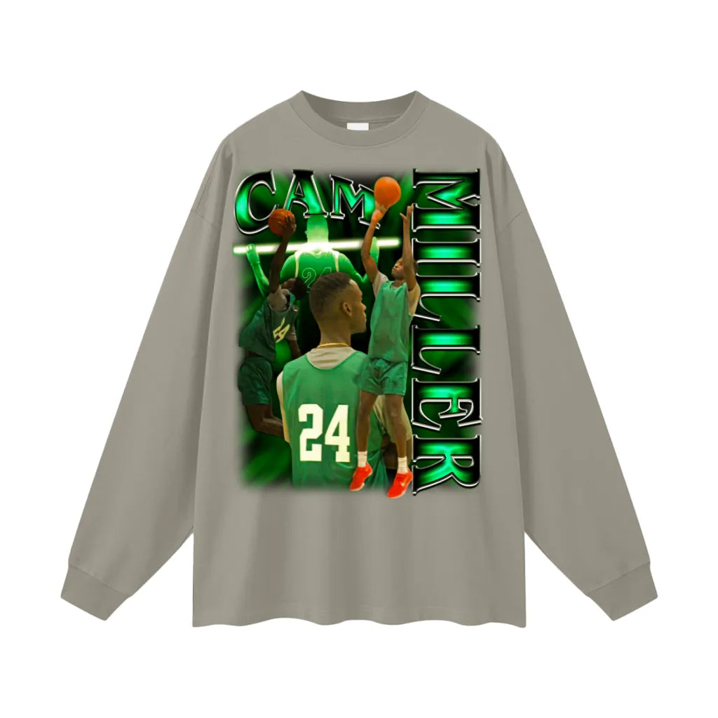 Cam Miller Oversized Long Sleeve Tee
