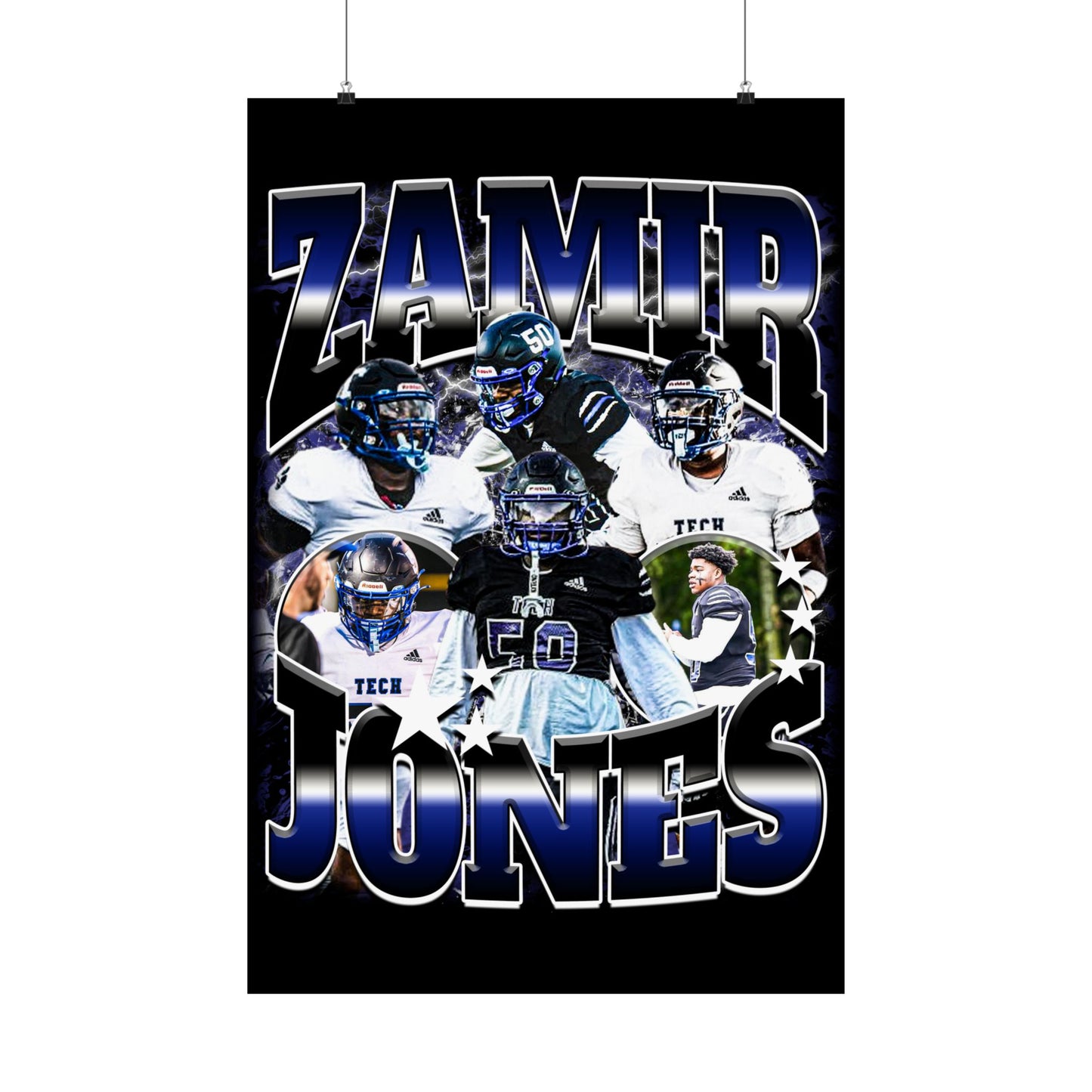 Zamir Jones Poster 24" x 36"