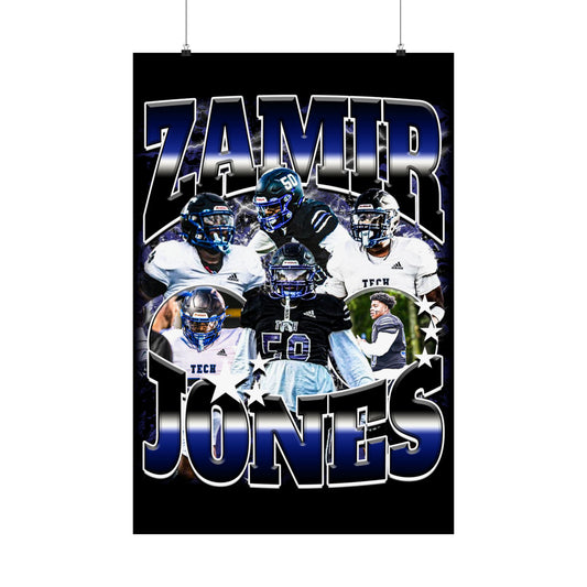 Zamir Jones Poster 24" x 36"
