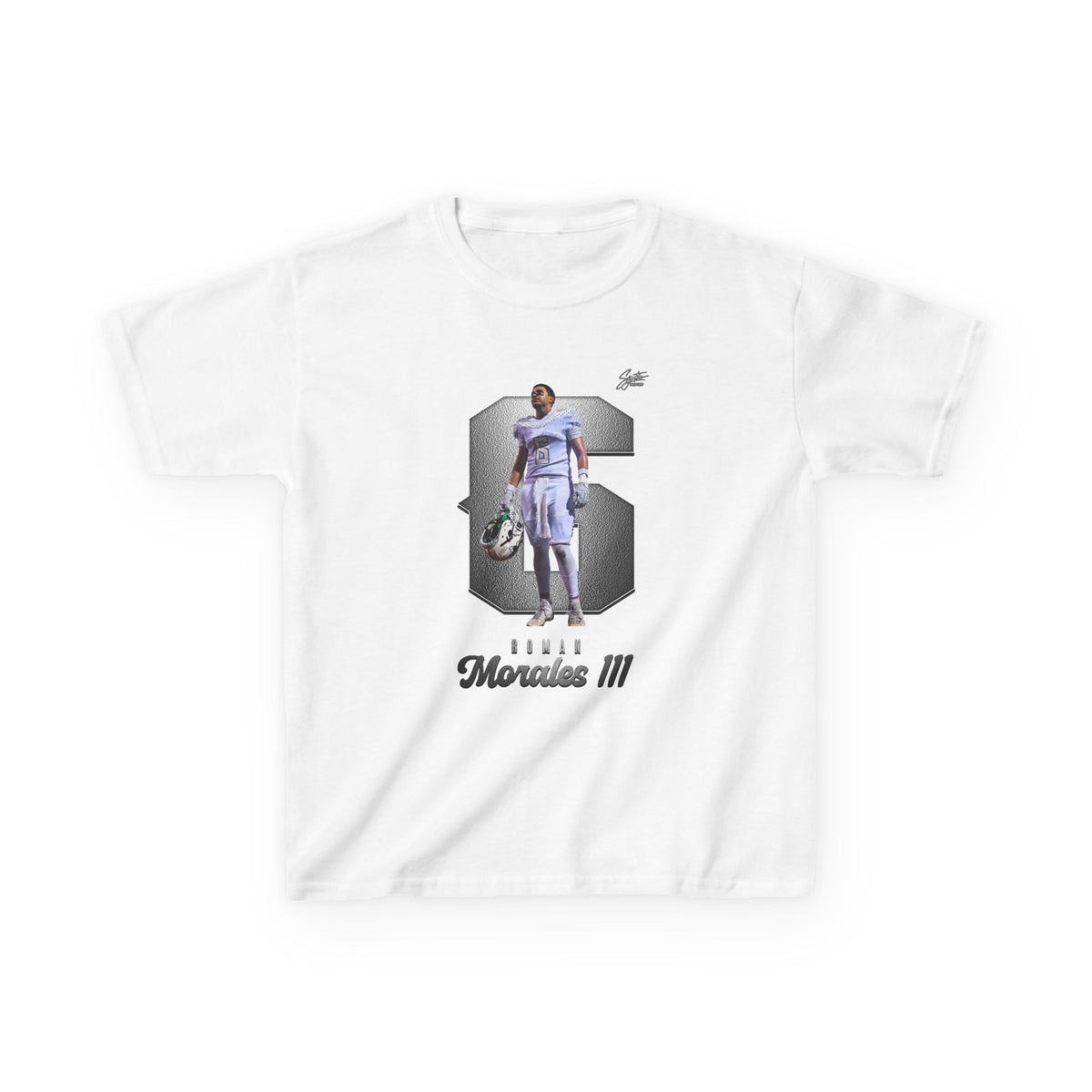 Roman Morales lll Youth Heavy Cotton Tee