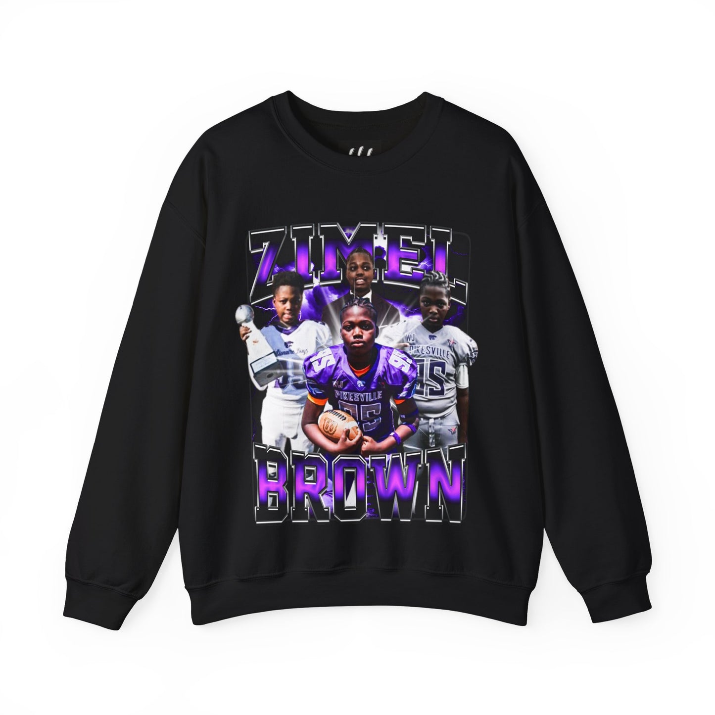 Zimel Brown Crewneck Sweatshirt