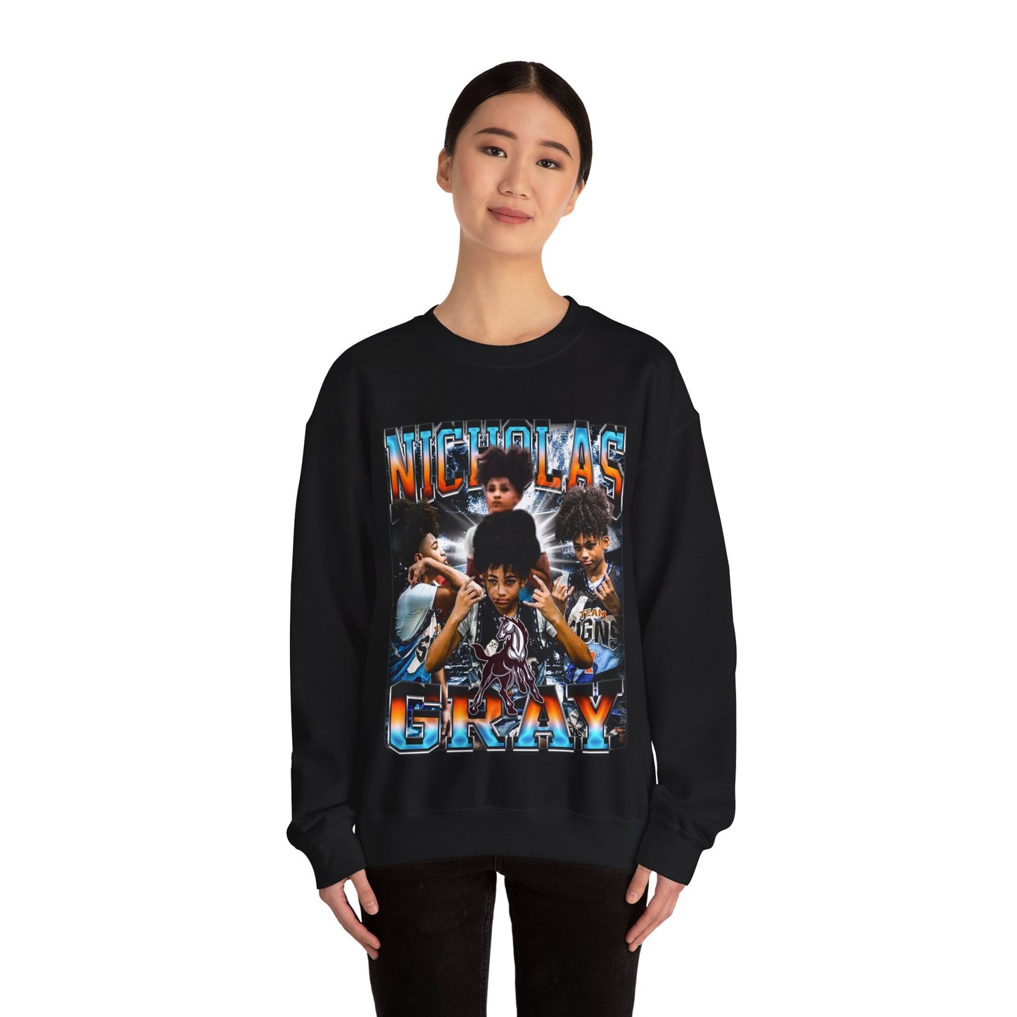 Nicholas Gray Crewneck Sweatshirt