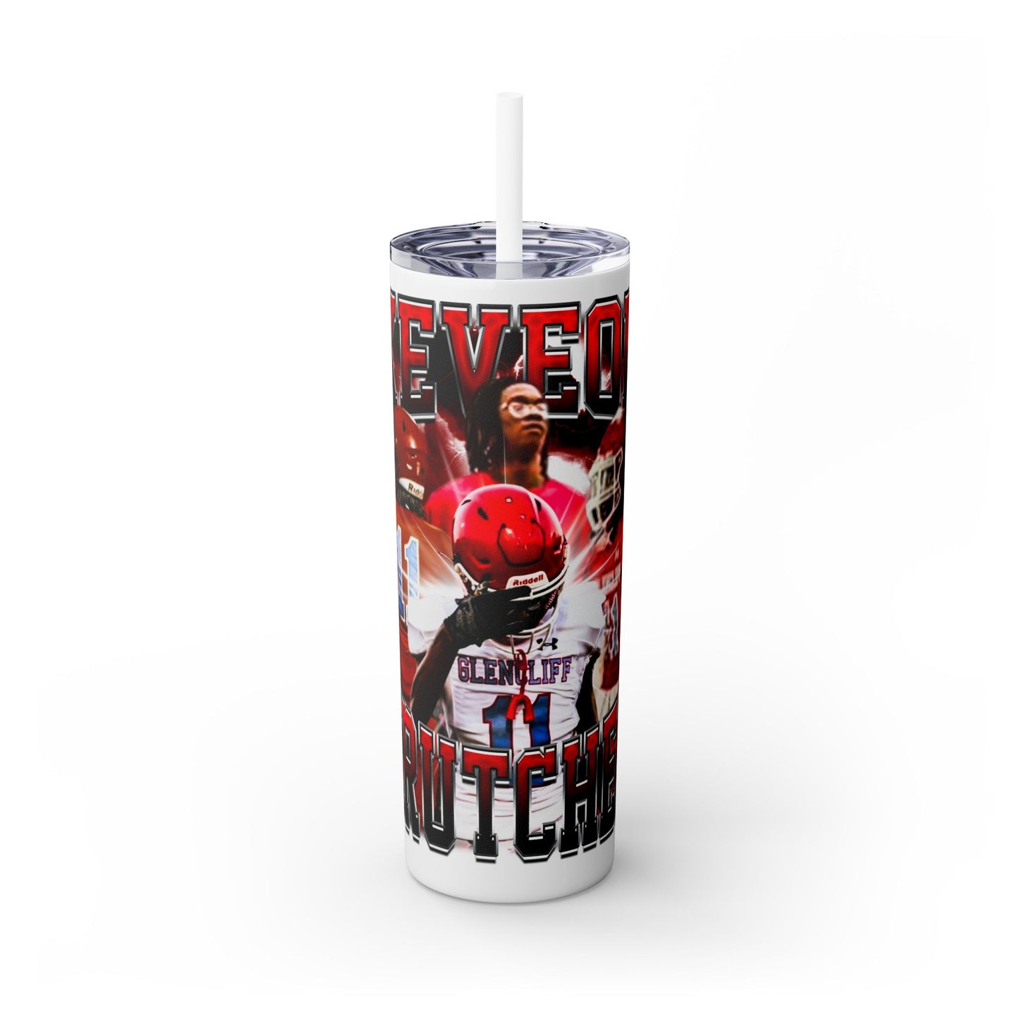 Keveon Crutcher Stainless Steal Tumbler
