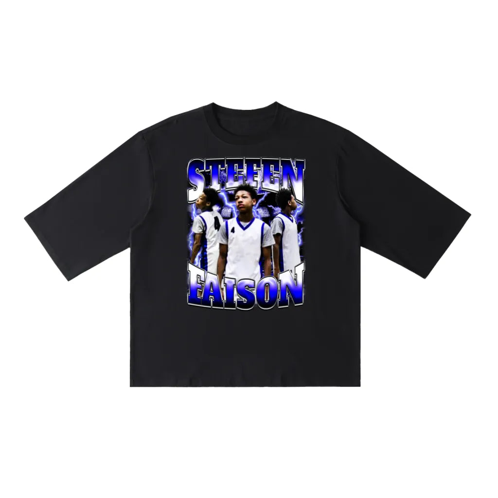 Stefen Faison  Half Sleeve Ribbed T-Shirt