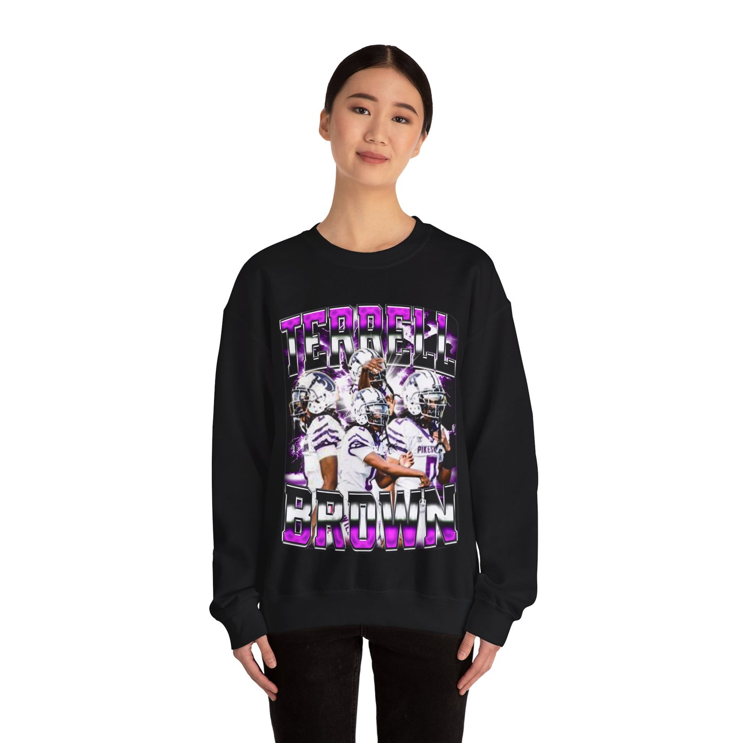 Terrell Brown Crewneck Sweatshirt